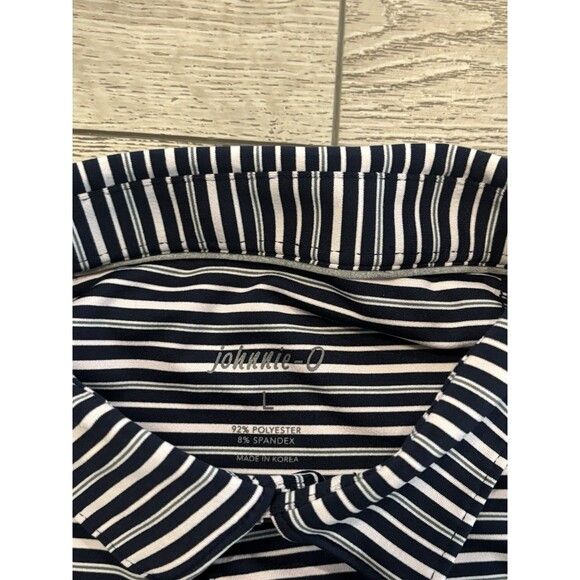 Johnnie O Polo Shirt Mens L Golf Performance Stretch Desert Mountain Golf Club - Picture 3 of 7